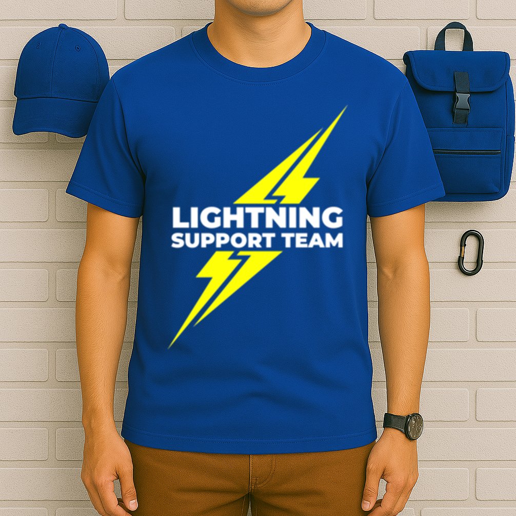 Lightning Support Team Ll Gift T-Shirt