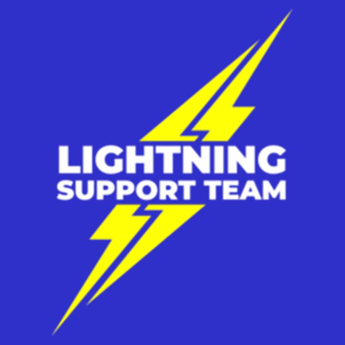 Lightning Support Team Ll Gift 16 in Basic Backpack
