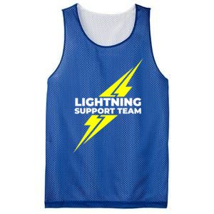 Lightning Support Team Ll Gift Mesh Reversible Basketball Jersey Tank