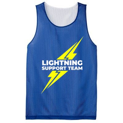 Lightning Support Team Ll Gift Mesh Reversible Basketball Jersey Tank