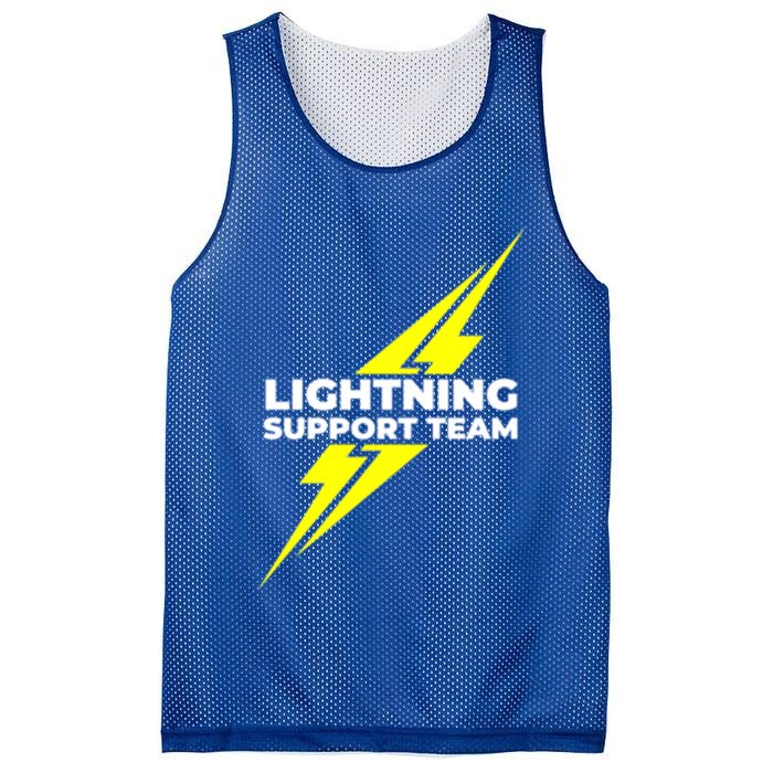 Lightning Support Team Ll Gift Mesh Reversible Basketball Jersey Tank