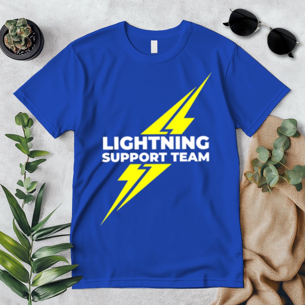 Lightning Support Team Ll Gift Premium T-Shirt