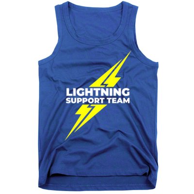 Lightning Support Team Ll Gift Tank Top