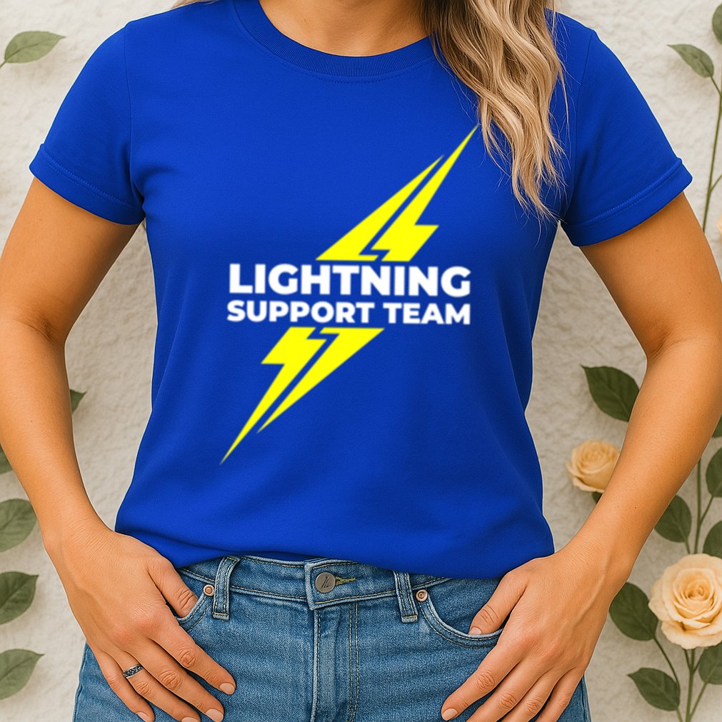 Lightning Support Team Ll Gift Womens T-Shirt