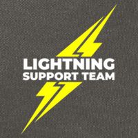 Lightning Support Team Ll Gift Cotton Canvas Backpack