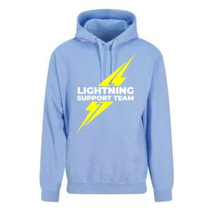 Lightning Support Team Ll Gift Unisex Surf Hoodie