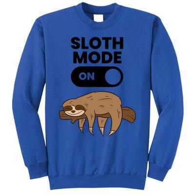 Lazy Sloth Tired Sloth Funny Sloth Mode On Gift Sweatshirt