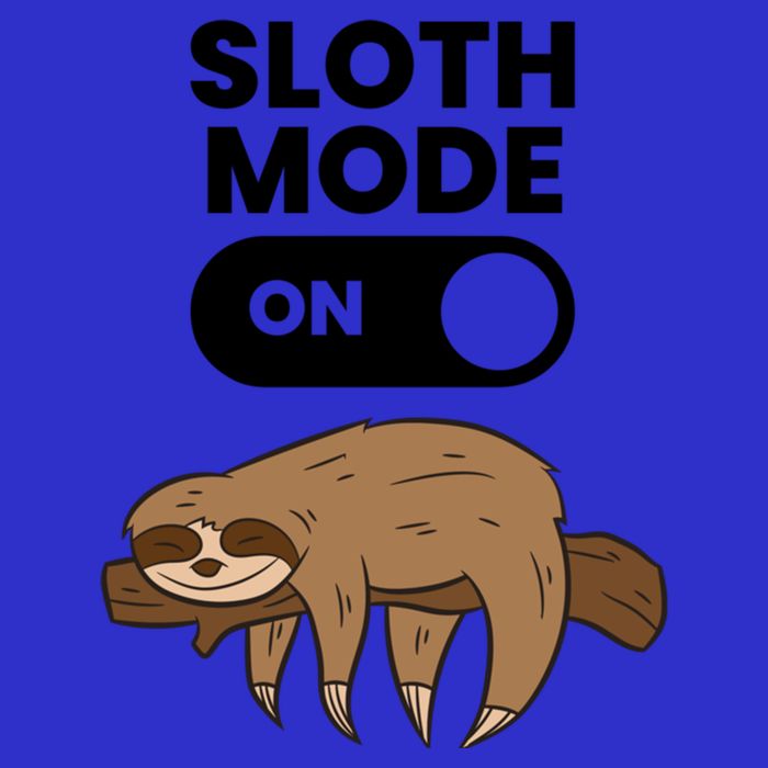 Lazy Sloth Tired Sloth Funny Sloth Mode On Gift Baby Bodysuit