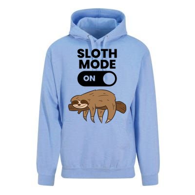 Lazy Sloth Tired Sloth Funny Sloth Mode On Gift Unisex Surf Hoodie