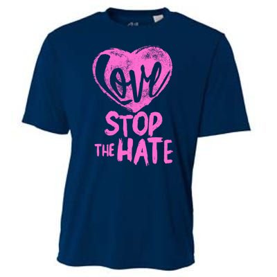 Love Stop The Hate Cooling Performance Crew T-Shirt