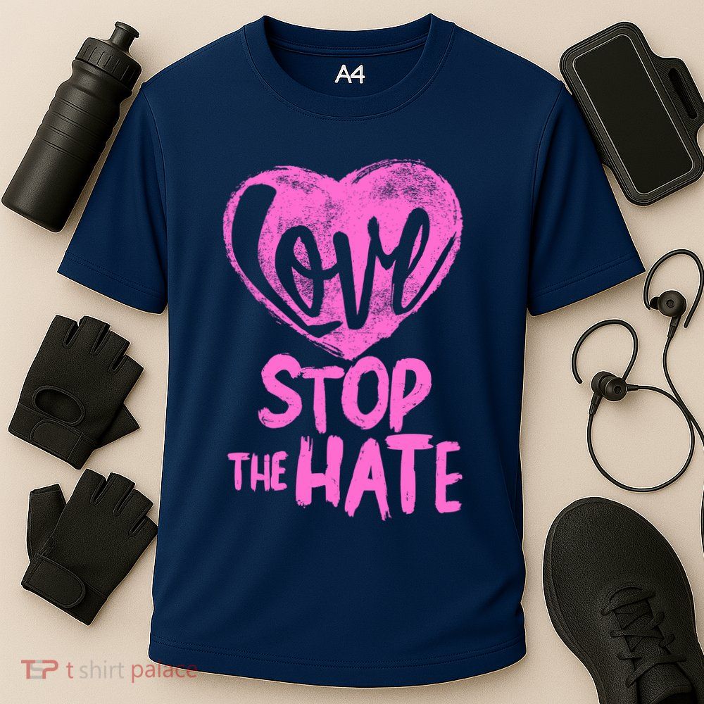 Love Stop The Hate Performance Shirt
