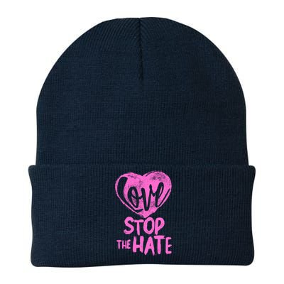 Love Stop The Hate Knit Cap Winter Beanie