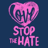 Love Stop The Hate 16 in Basic Backpack