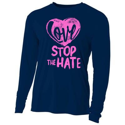 Love Stop The Hate Cooling Performance Long Sleeve Crew