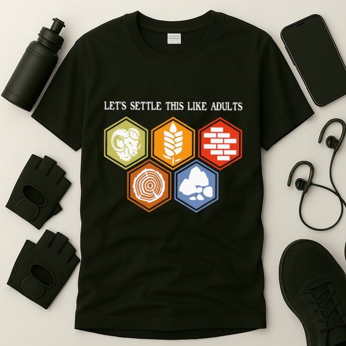 LetS Settle This Like Adults Tabletop Game Board Gaming T-Shirt