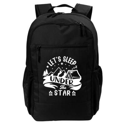 Lets Sleep Under The Stars Camping Backpack