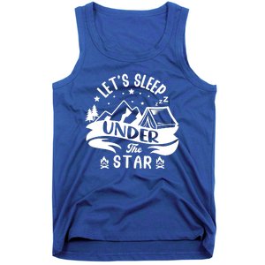 Lets Sleep Under The Stars Camping Tank Top