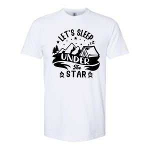 Lets Sleep Under The Stars Camping Softstyle CVC T-Shirt