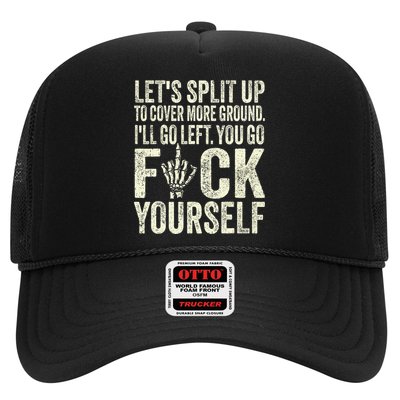 Lets Split Up To Cover More Ground Ill Go Left Hat