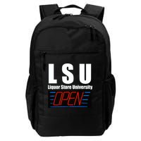Liquor Store University LSU Funny Parody Backpack