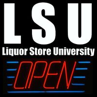 Liquor Store University LSU Funny Parody Backpack