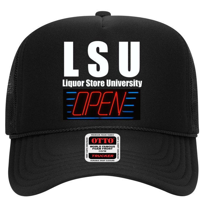 Liquor Store University LSU Funny Parody Trucker Hat
