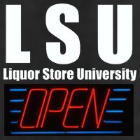 Liquor Store University LSU Funny Parody Trucker Hat