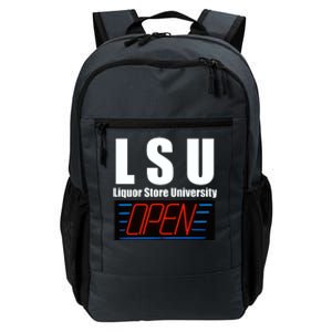 Liquor Store University LSU Funny Parody Daily Commute Backpack