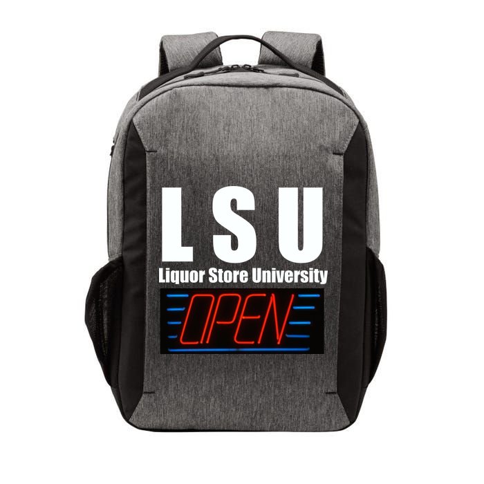 Liquor Store University LSU Funny Parody Vector Backpack