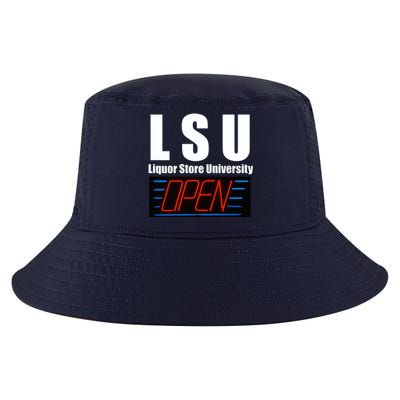 Liquor Store University LSU Funny Parody Cool Comfort Performance Bucket Hat