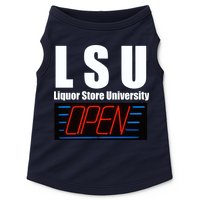 Liquor Store University LSU Funny Parody Doggie Tank