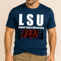 Liquor Store University LSU Funny Parody Performance Shirt