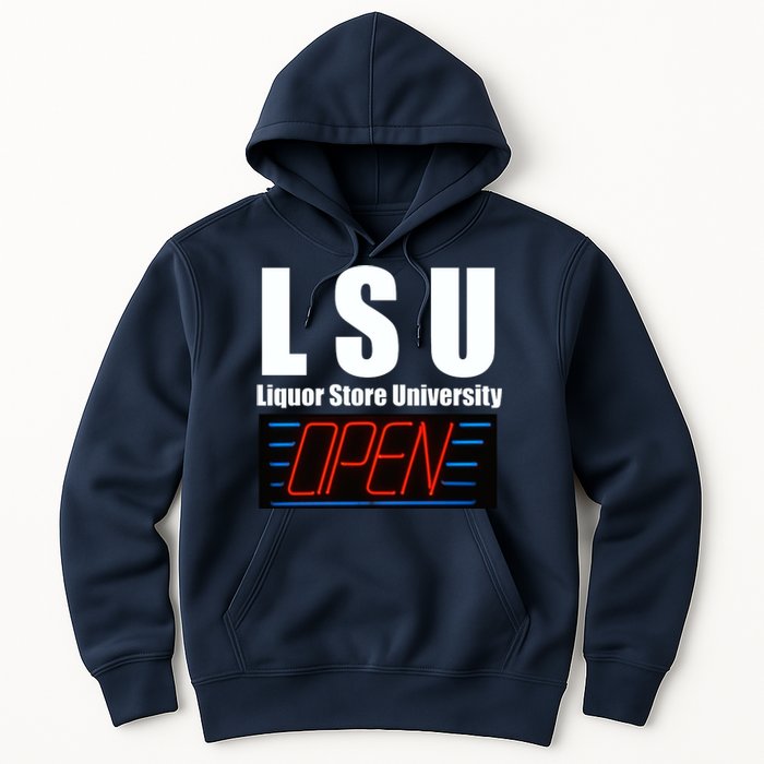 Liquor Store University LSU Funny Parody Hoodie