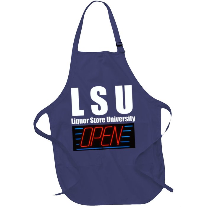 Liquor Store University LSU Funny Parody Apron