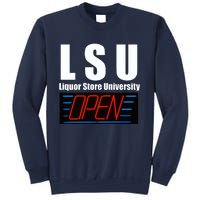 Liquor Store University LSU Funny Parody Sweatshirt