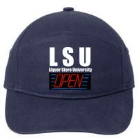 Liquor Store University LSU Funny Parody 7-Panel Snapback Hat