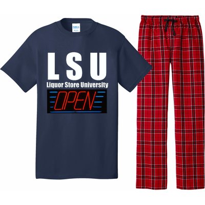 Liquor Store University LSU Funny Parody Pajama Set