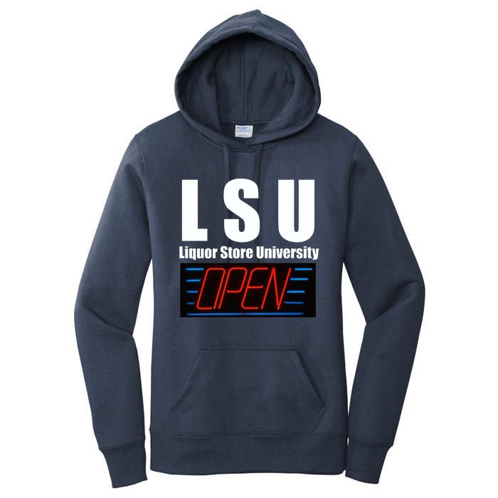 Liquor Store University LSU Funny Parody Women's Pullover Hoodie