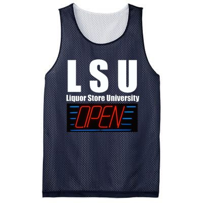 Liquor Store University LSU Funny Parody Mesh Reversible Basketball Jersey Tank