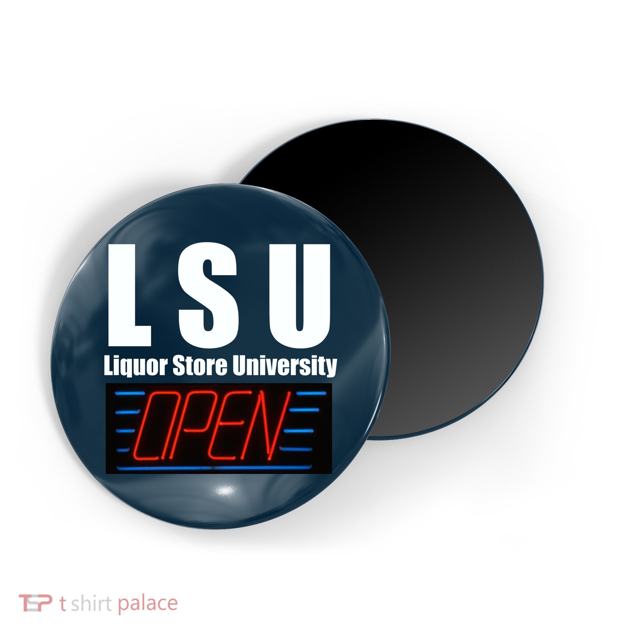 Liquor Store University LSU Funny Parody Magnet