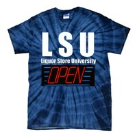 Liquor Store University LSU Funny Parody Tie-Dye T-Shirt