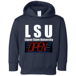 Liquor Store University LSU Funny Parody Toddler Hoodie