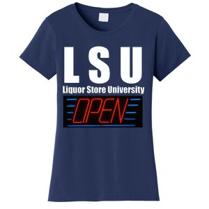 Liquor Store University LSU Funny Parody Women's T-Shirt