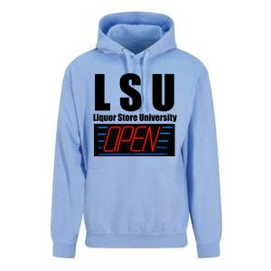 Liquor Store University LSU Funny Parody Unisex Surf Hoodie