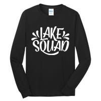 Lake Squad Vacation Camping Life Family Matching Lake Life Tall Long Sleeve T-Shirt