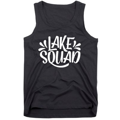 Lake Squad Vacation Camping Life Family Matching Lake Life Tank Top