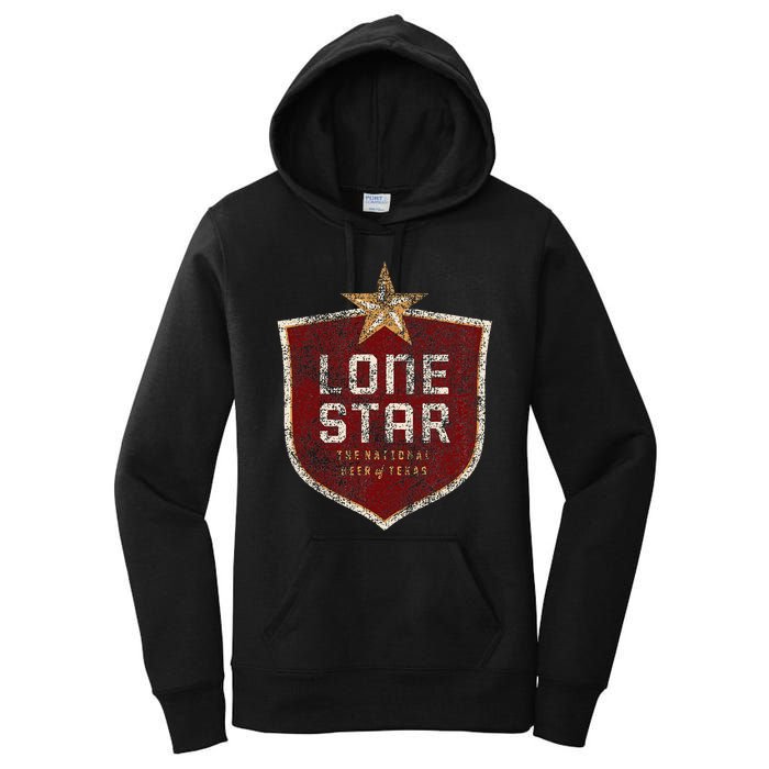 Lone Star Vintage Style Logo Women's Pullover Hoodie