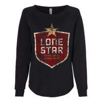 Lone Star Vintage Style Logo Womens California Wash Sweatshirt