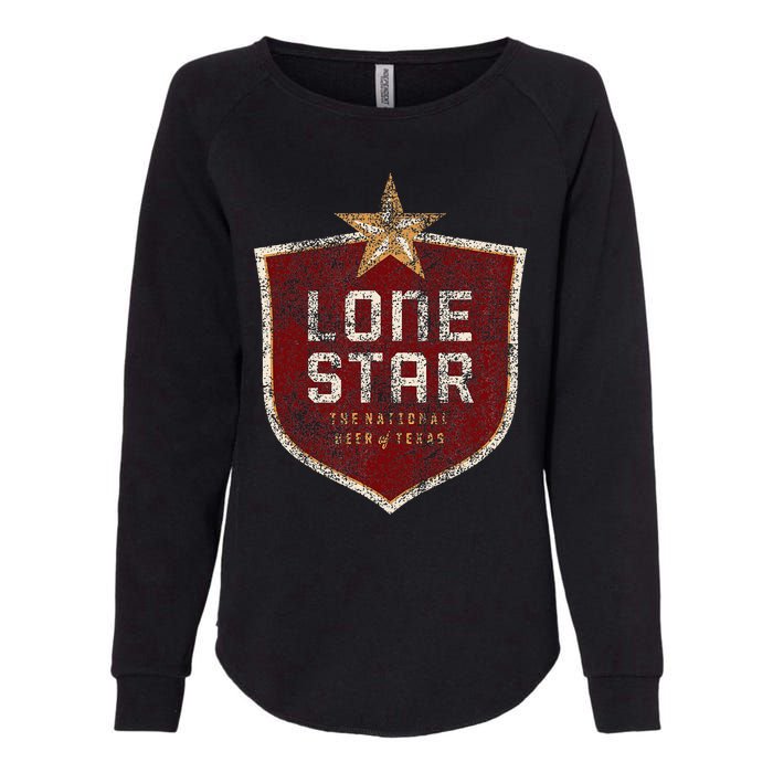 Lone Star Vintage Style Logo Womens California Wash Sweatshirt