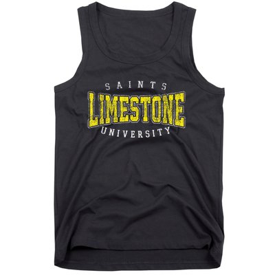 Limestone Saints Vintage College Athletic Tank Top